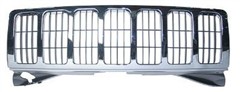 Mřížka chladiče Grill černá 55156814AE Jeep Grand Cherokee WK 